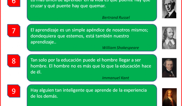 15 frases sobre educación #infografia #education