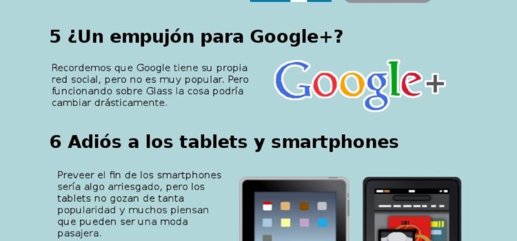 Los puntos fuertes de Google project glass #infografia #infographic #google #tecnologia