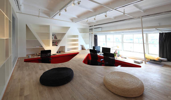 Red Town Office en Shanghai #arquitectura #design