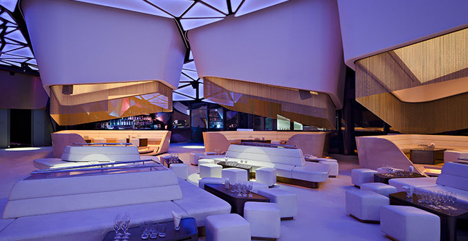 Allure Nightclub, Abu Dhabi Marina #diseño #arquitectura