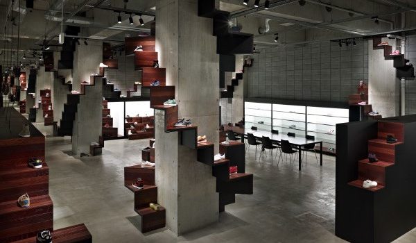 Nuevo show-room de Puma en Tokio #design #arquitectura