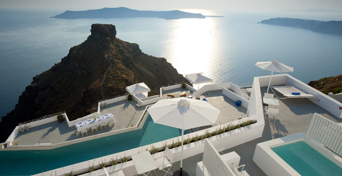 Santorini Grace, Greece #design #arquitectura