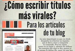 ¿Cómo escribir títulos más virales para los artículos de tu blog?